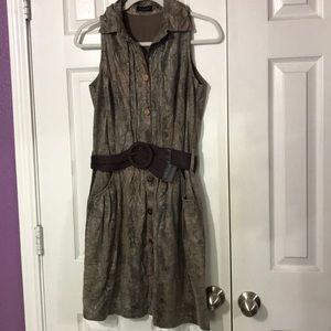 Javier Simorra snake dress